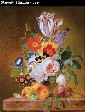 unknow artist Floral, beautiful classical still life of flowers 015